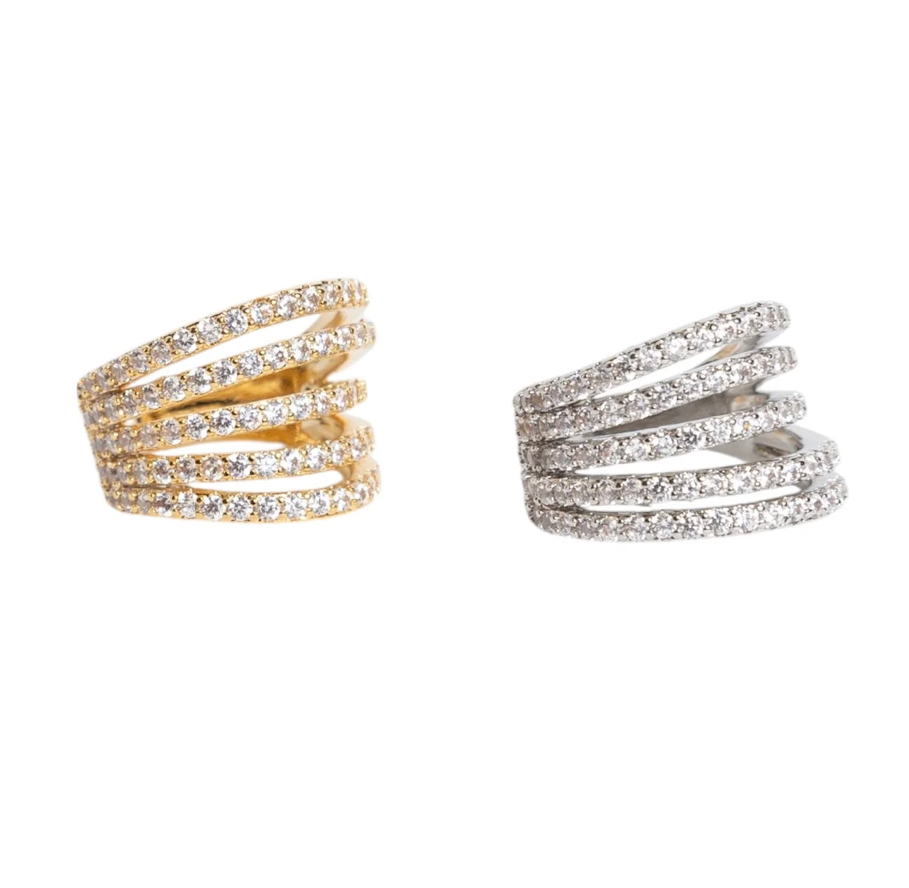 Earcuff strass