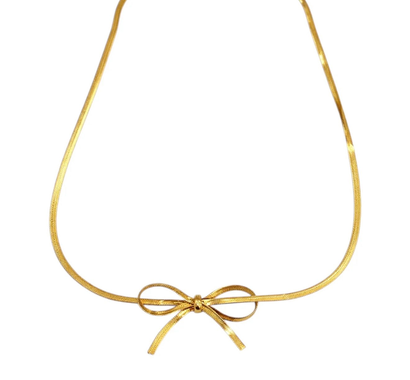 Collana snake fiocco