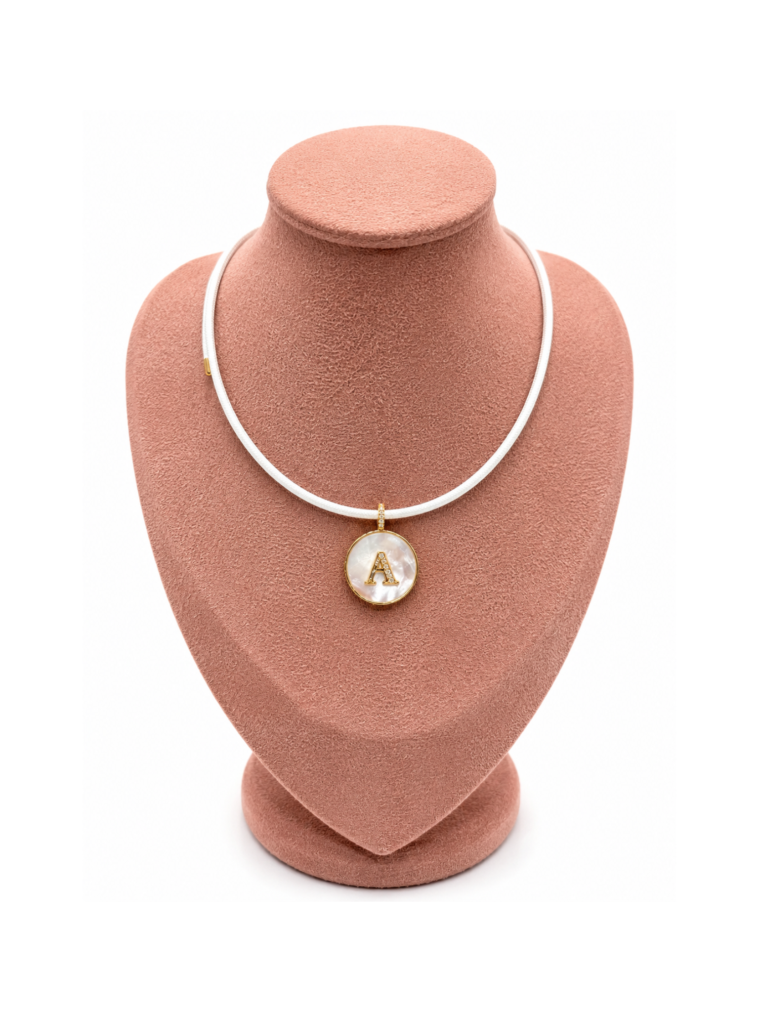 Charm medaglione iniziale
