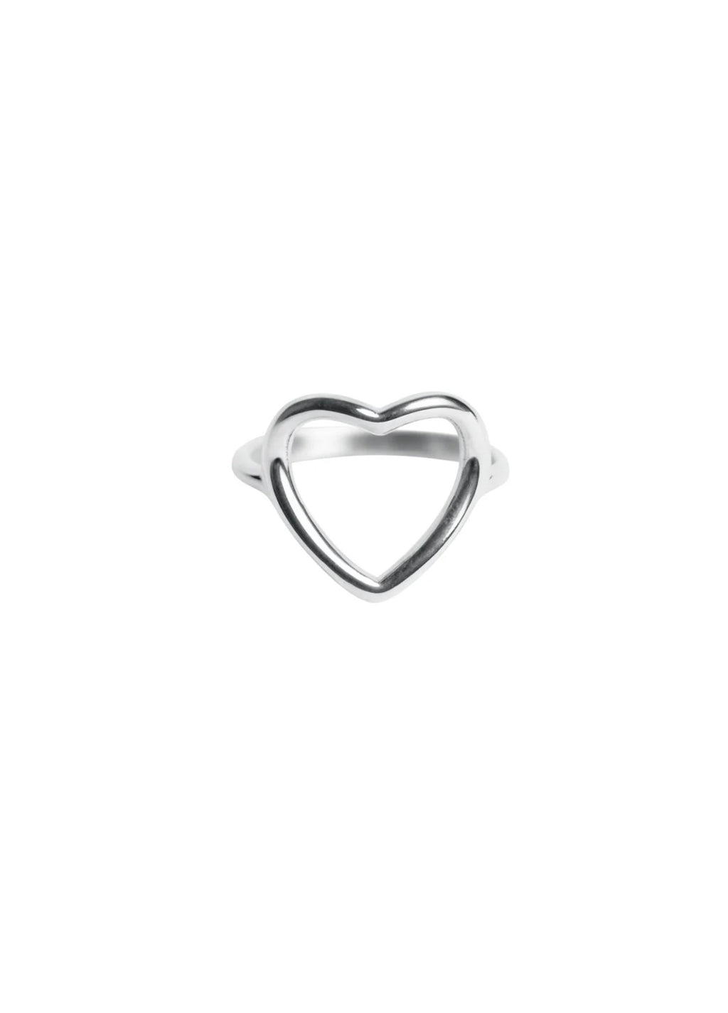 Anello cuore traforato