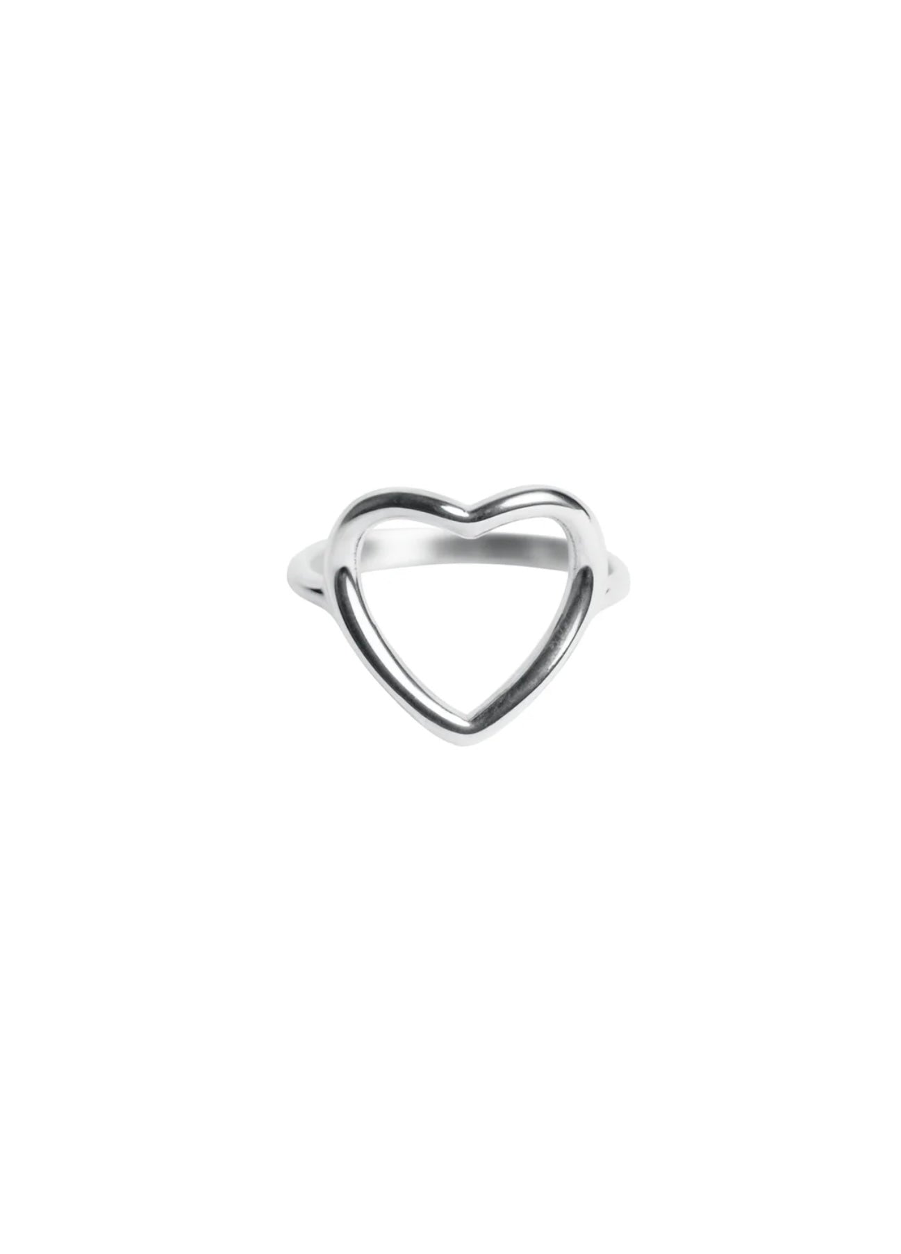 Anello cuore traforato