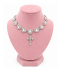 Collier Cross Crystal
