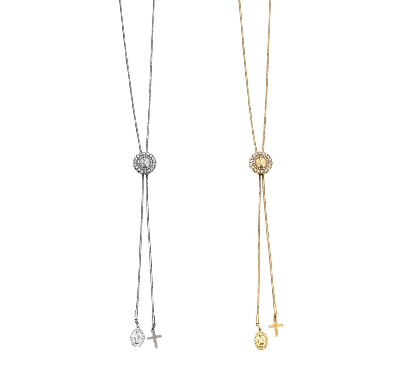 Collana cravatta sacra