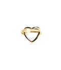 Anello cuore traforato