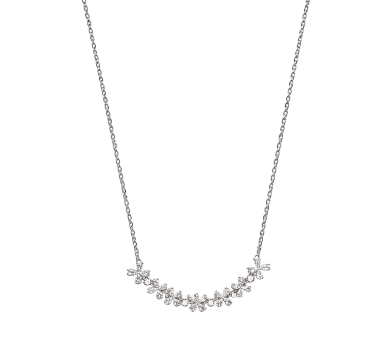 Collana fiori di cristallo