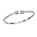 Bracciale chiodo strass