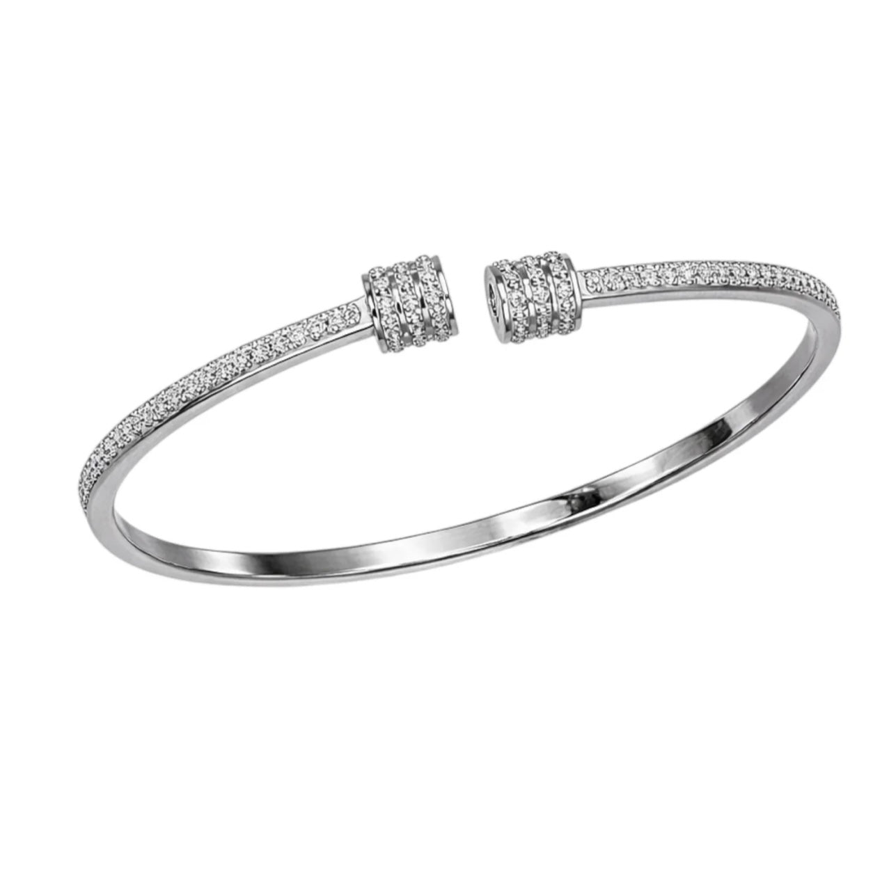 Bracciale chiodo strass