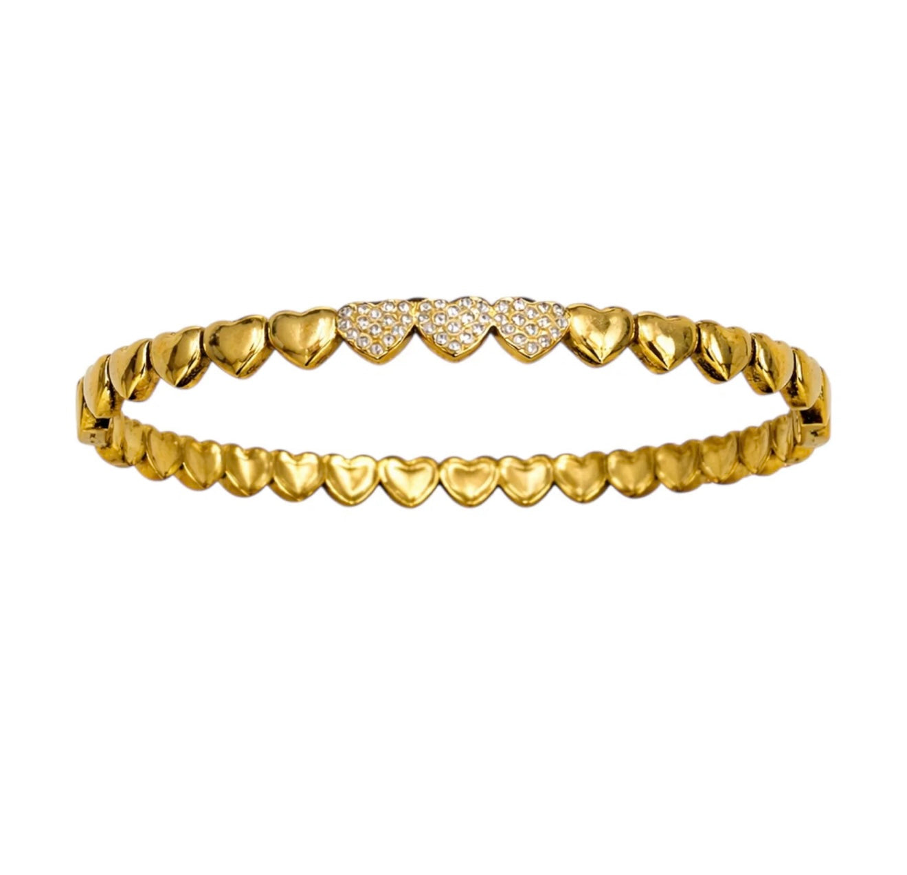 Bracciale rigido mille cuori