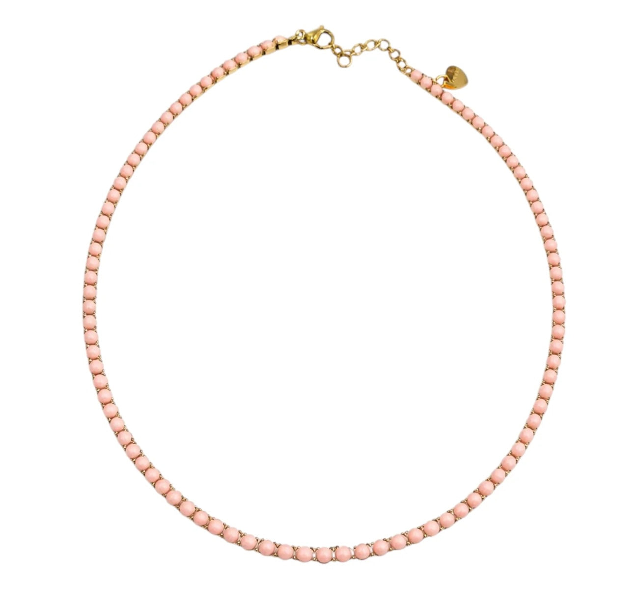 Girocollo tennis rosa