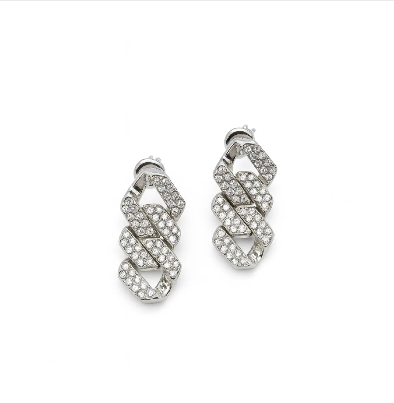 Orecchini groumette strass