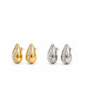 Orecchini goccia strass