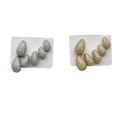 Set orecchini virgola strass