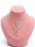 Collana Cuore Strass