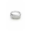 Anello Square Strass